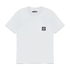 Lässiges Baumwoll T-Shirt>Stone Island Sale