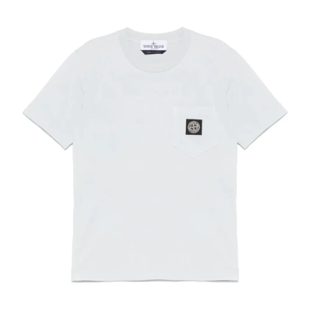 Lässiges Baumwoll T-Shirt>Stone Island Sale