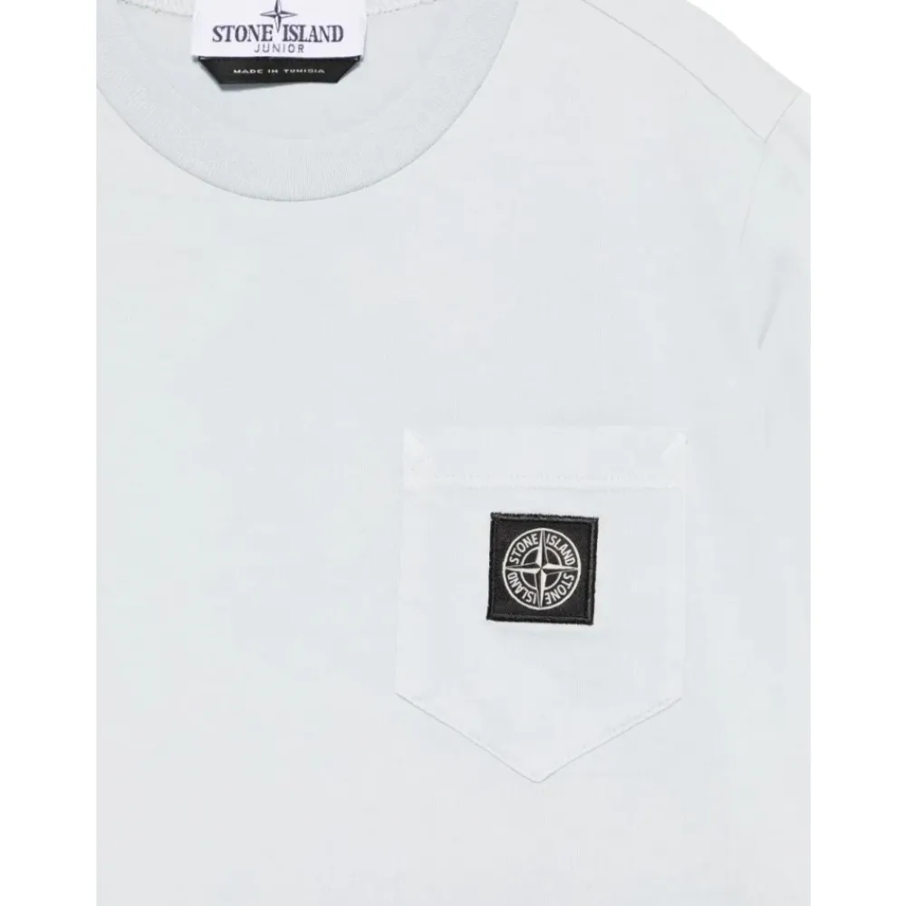 Lässiges Baumwoll T-Shirt>Stone Island Sale