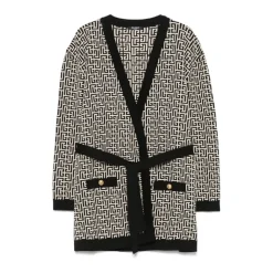 Luxuriöser Strick-Cardigan für Mädchen>Balmain Outlet
