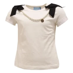Maglia Cotone Collana Perle>Lanvin Discount