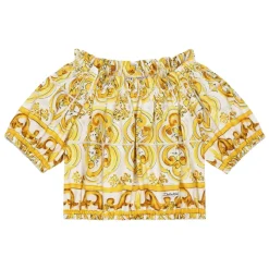 Maiolica Print Bluse in>Dolce & Gabbana New