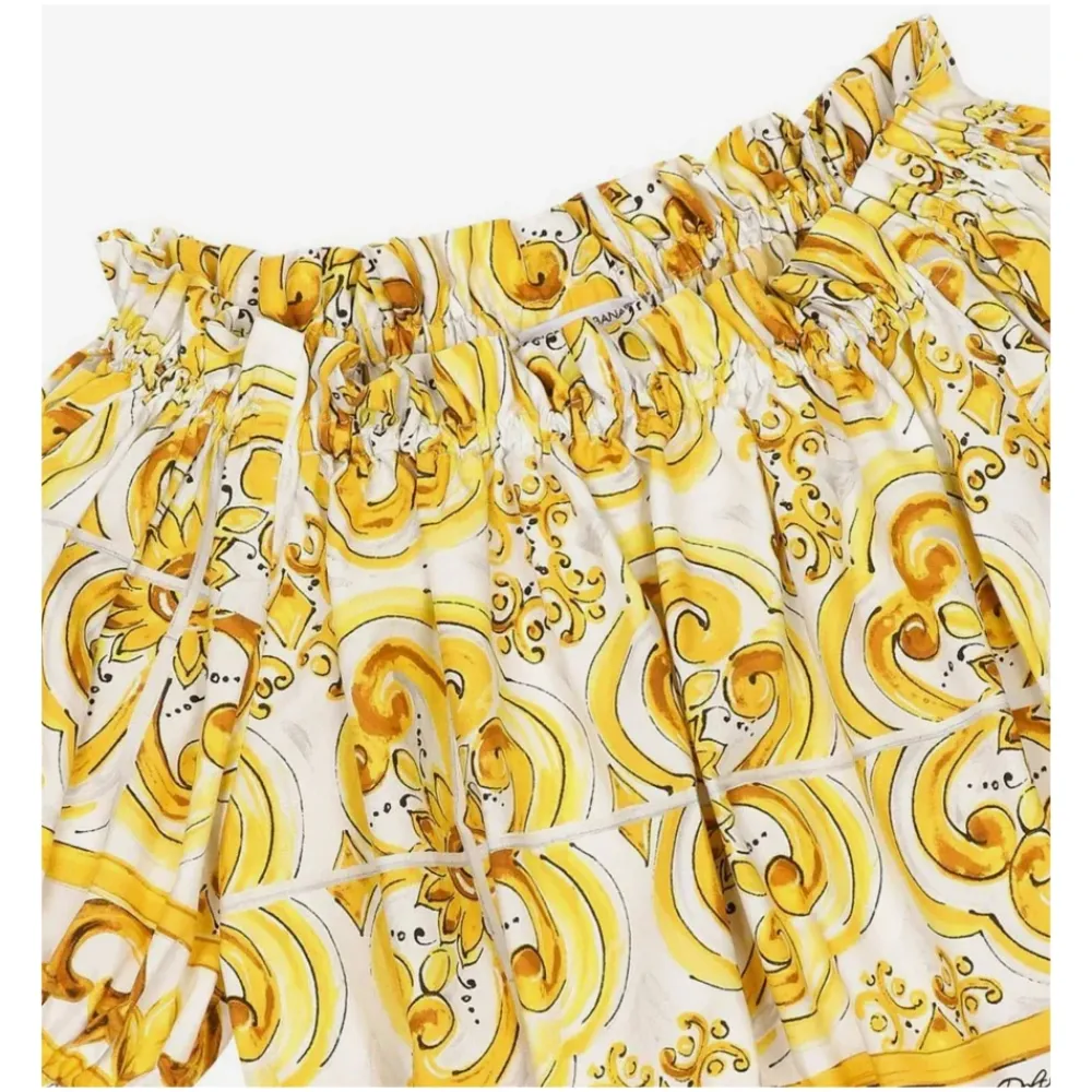 Maiolica Print Bluse in>Dolce & Gabbana New