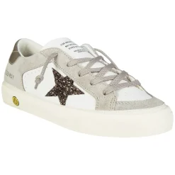 May Leather Dett Suede Glitter Star>Golden Goose Discount