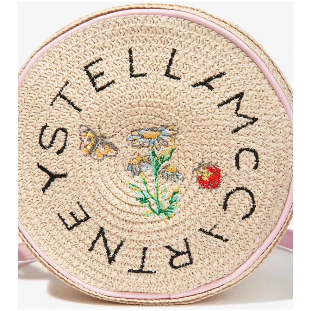 Mädchen Strohschultertasche>Stella McCartney Clearance