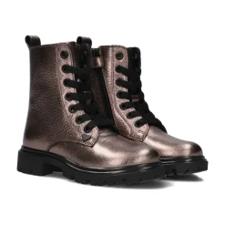 Mädchen Bronze Schnürstiefel>Ton & Ton Hot