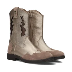 Mädchen Cowboystiefel mit Metallic-Look>Develab New