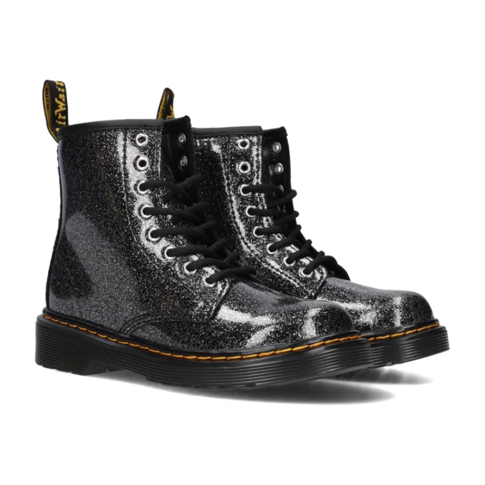 Mädchen Glitzer Schnürstiefel>Dr. Martens Sale