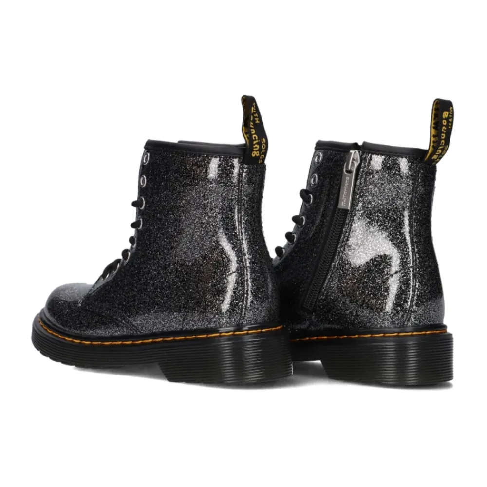 Mädchen Glitzer Schnürstiefel>Dr. Martens Sale