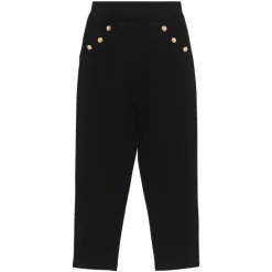Mädchen Logo Knopf Joggers in>Balmain