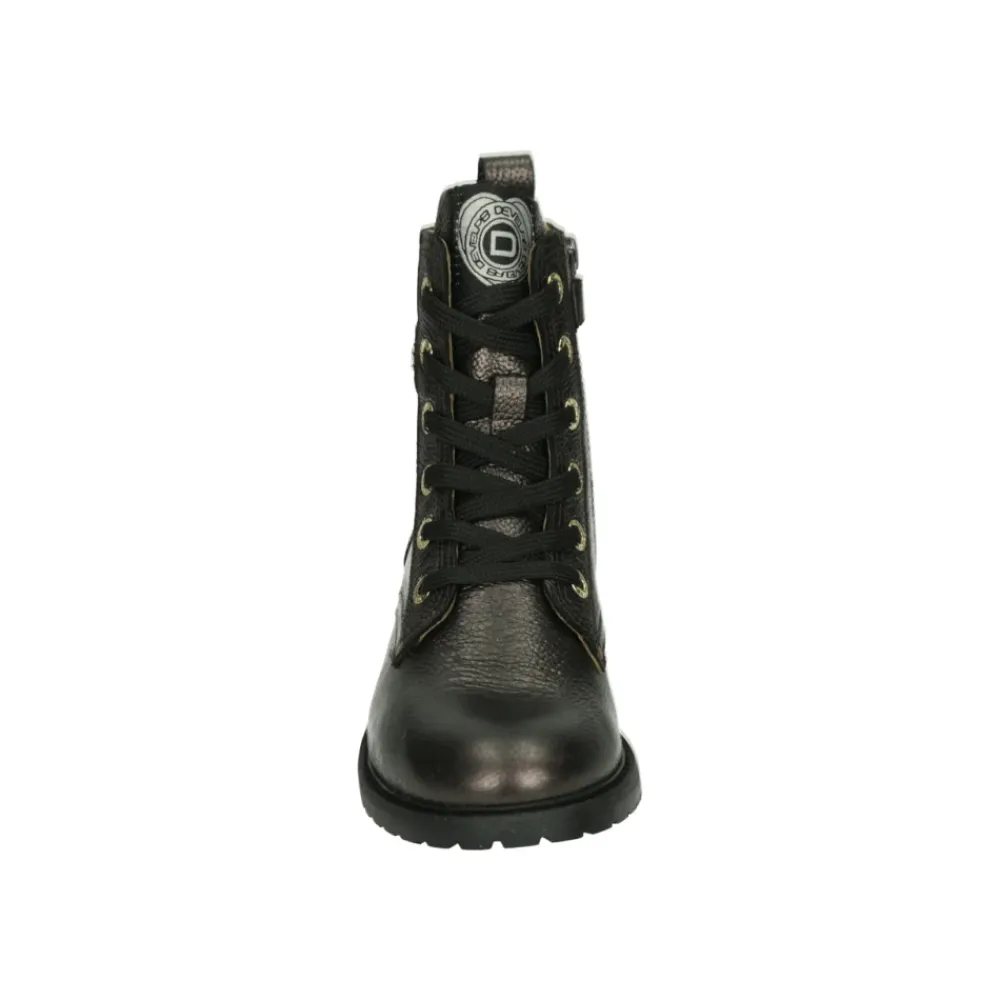 Mädchen Mitte Bronze Lederschuhe>Develab Best