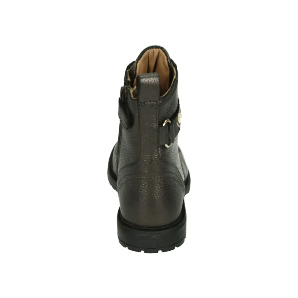 Mädchen Mitte Bronze Lederschuhe>Develab Best