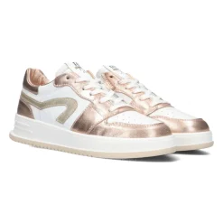 Mädchen Niedrige Sneakers Roségold Trendy Bequem>Hip