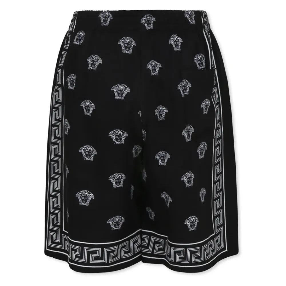 Medusa Bandana Kinder Bermuda Shorts>Versace Sale