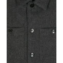 Melange Dunkeles Overshirt>Stone Island Online
