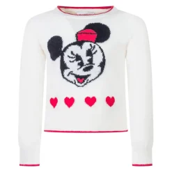 Minnie Mouse Inlaid Sweater>Monnalisa New
