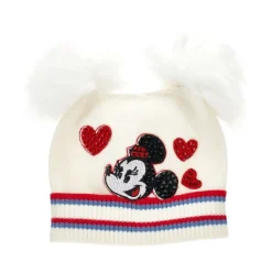 Minnie Mouse Mütze, Herzen und Bommel>Monnalisa Clearance