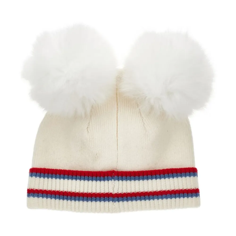 Minnie Mouse Mütze, Herzen und Bommel>Monnalisa Clearance