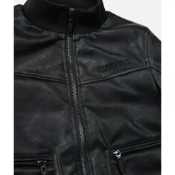 Mock Neck Jacket>Iceberg Discount