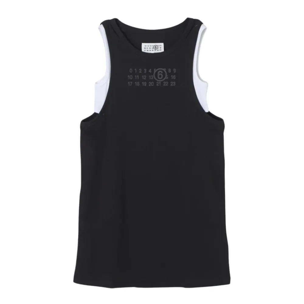 Modernes Lagen Tanktop>MM6 Maison Margiela New