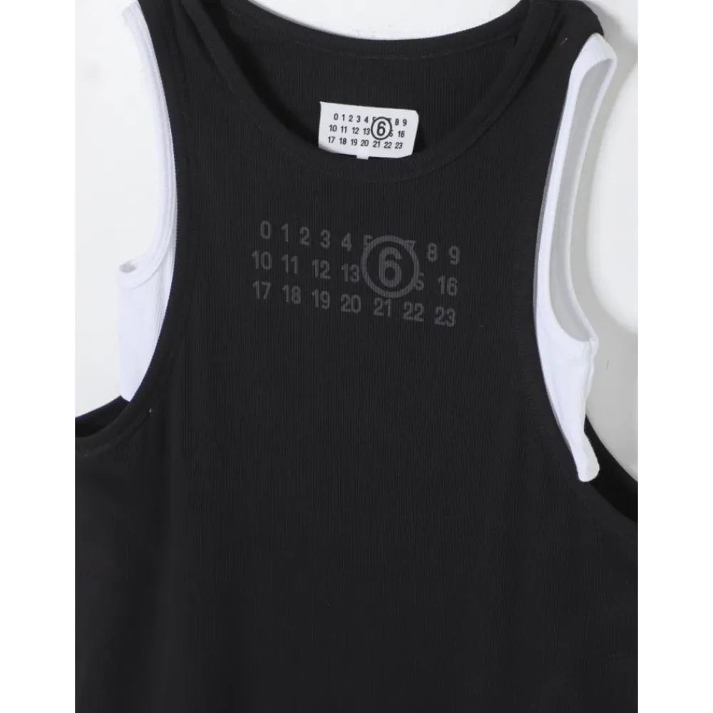 Modernes Lagen Tanktop>MM6 Maison Margiela New