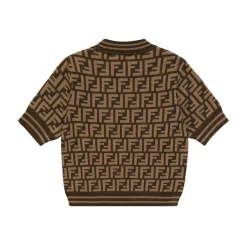 Monogramm-Logo Strickoberteil>Fendi Hot