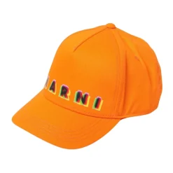 Multicolor Logo Baseball Cap Kinderhut>Marni Outlet