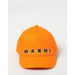 Multicolor Logo Baseball Cap Kinderhut>Marni Outlet