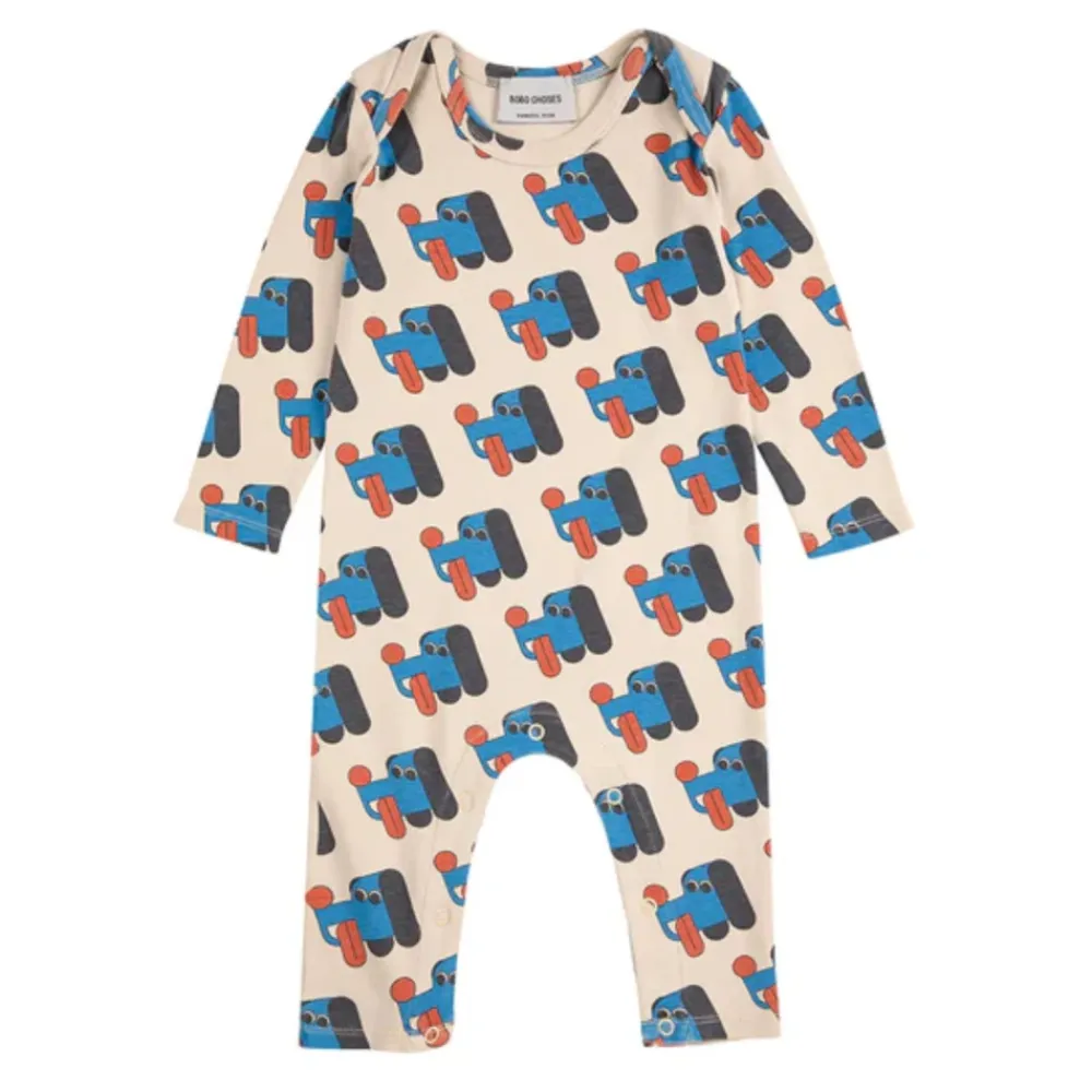 Niedlicher Hundemuster Overall Jumpsuit>Bobo Choses Best