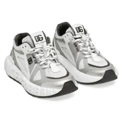 Niedriger Sneaker Grau/Weiß>Dolce & Gabbana Online