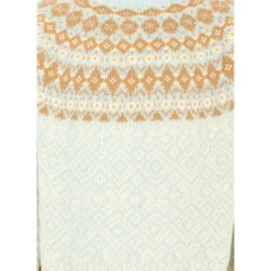 Nordischer Jacquard Wollpullover><noscript><img width=