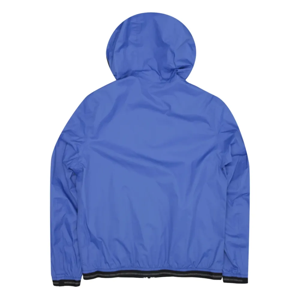 Nylon Jacke mit Kapuze>Blauer Clearance