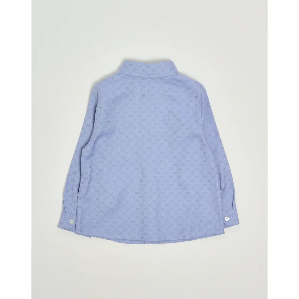 Oxford Cotton GG Shirt>Gucci Best