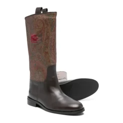 Paisley Jacquard Stiefel>Etro Clearance