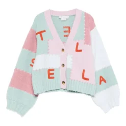 Patchwork V-Ausschnitt Cardigan Pullover>Stella McCartney Discount