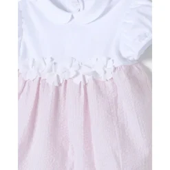 Peter Pan Kragen Romper Kurze Ärmel><noscript><img width=