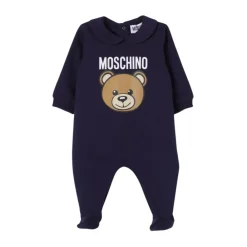 Peter Pan Kragen Teddy Bear Romper>Moschino Outlet