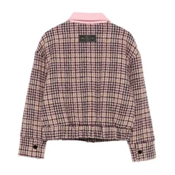 Pied-de-poule Tweed Jacke>MSGM Outlet