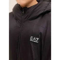 Polar Logo Padded Hooded Jacket><noscript><img width=