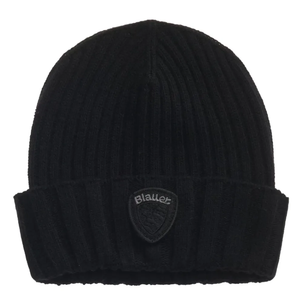 Ribbed Cuff Beanie>Blauer Best