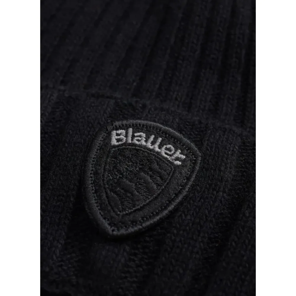 Ribbed Cuff Beanie>Blauer Best