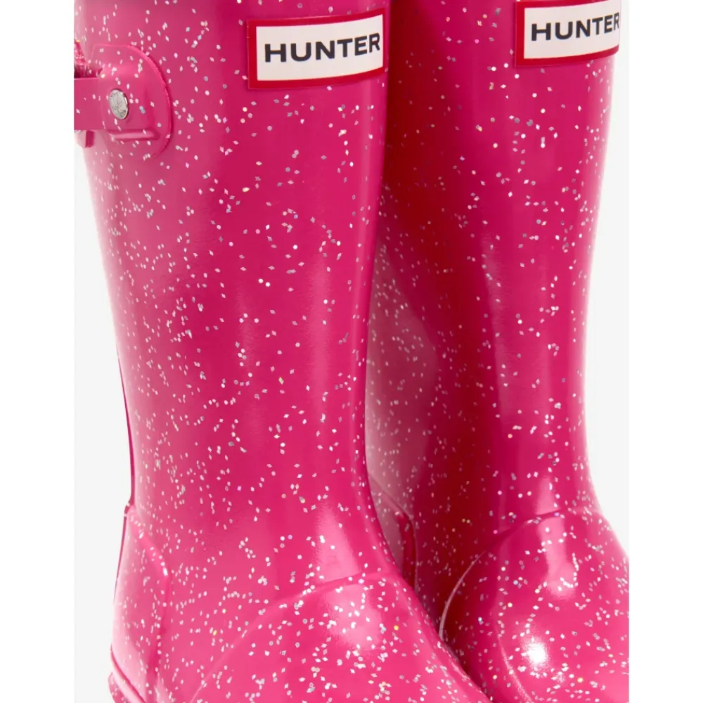 Riesige Glitzer-Gummistiefel>Hunter Hot