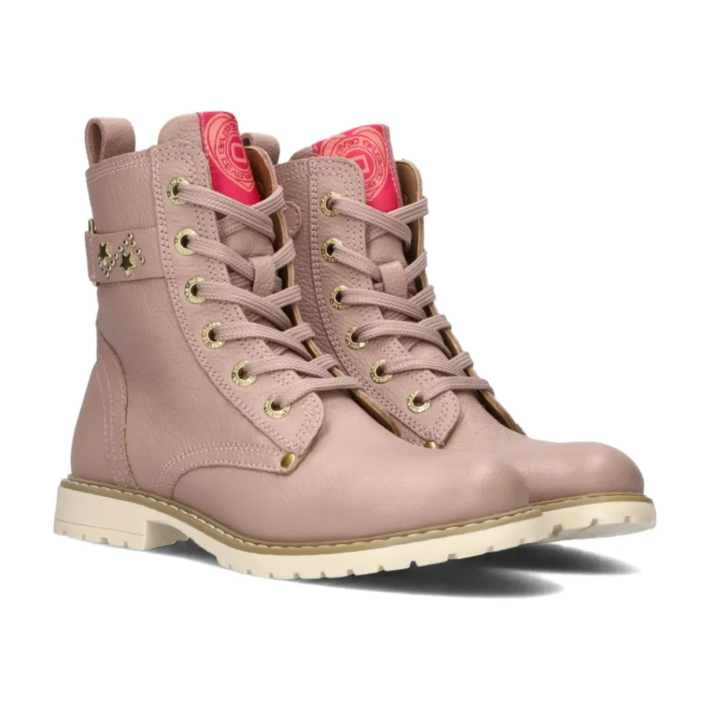 Leder Mädchen Abenteuerstiefel>Develab Sale