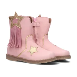 Lederstiefeletten mit Fransen>Clic! Best