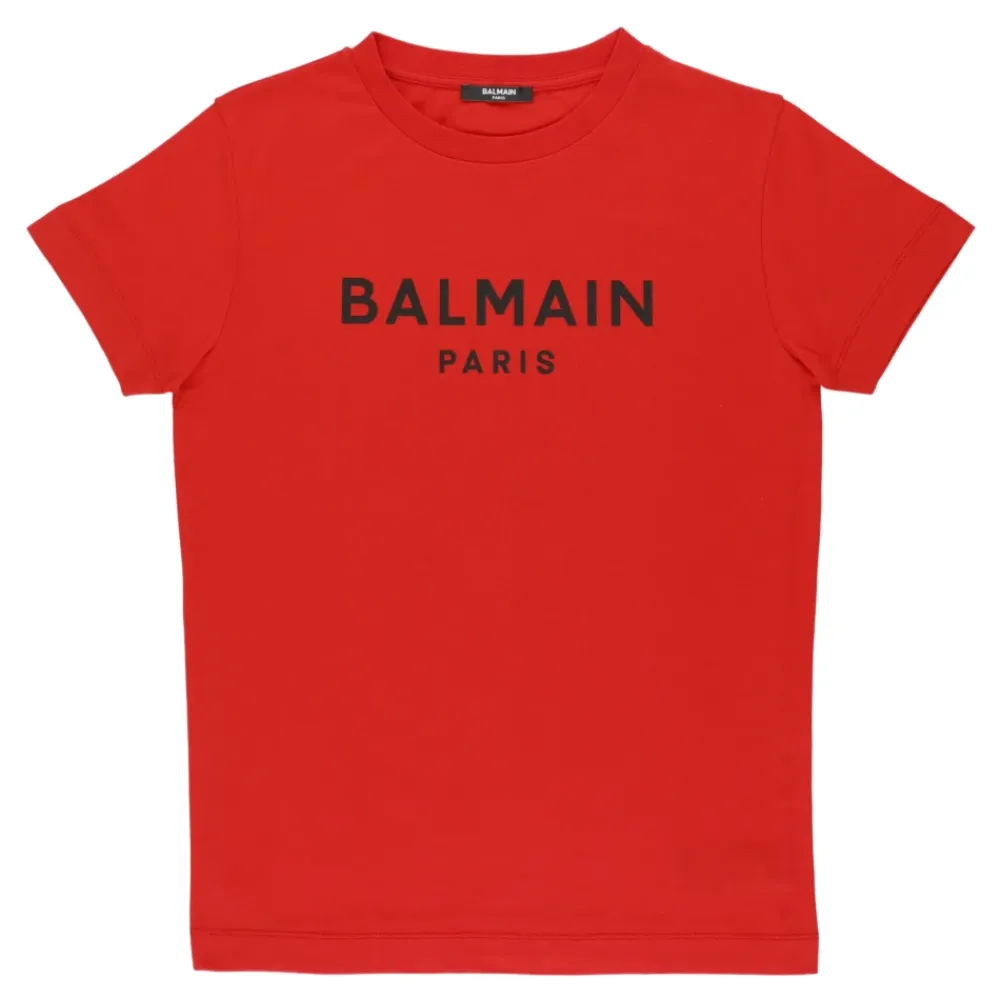 es Baumwoll-T-Shirt für Jungen>Balmain Sale
