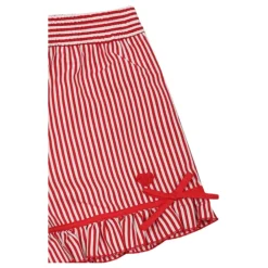 Rüschenbesetzte Shorts mit Streifen><noscript><img width=