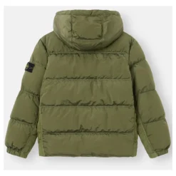 Sage Short Parka>Stone Island Clearance