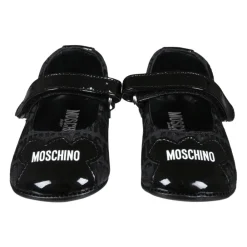 e Ballerinas mit Klettverschluss>Moschino Clearance