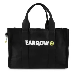 e Canvas-Strandtasche mit gelbem Lächeln>BARROW Clearance