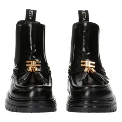 e Chelsea Boots aus Lackleder>Elisabetta Franchi Outlet